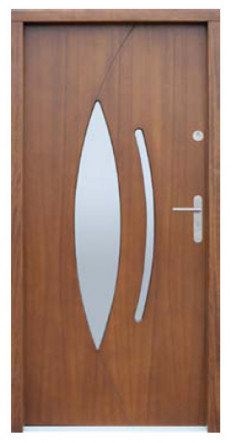 Vchodové dvere drevené P20