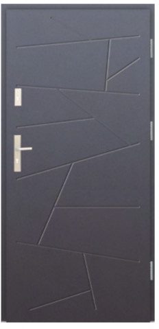 Wiked Premium 43A  - Set dvere + zárubňa + kľučka