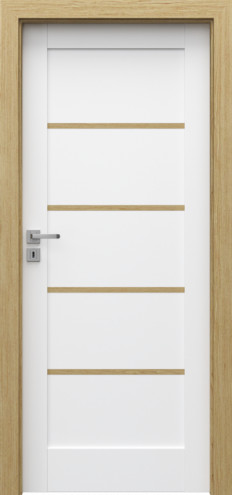 Porta Doors Porta Grande vzor F.0 dekoratívna lišta z dubového masívu