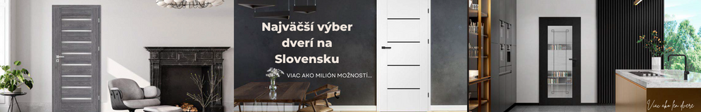 Najväčší výber dverí na Slovensku